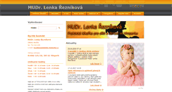 Desktop Screenshot of detska-doktorka.cz